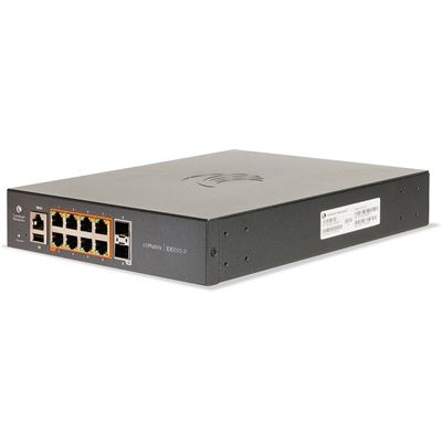 Cambium cnMatrix EX1010-P Intelligent PoE+ Ethernet Switch with 8x 1GE & 2x SFP ports — Cambium Networks
