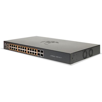 Cambium cnMatrix EX1028-P Intelligent Ethernet PoE+ Switch with 24x 1GE PoE+ & 4x SFP Ports — Cambium Networks