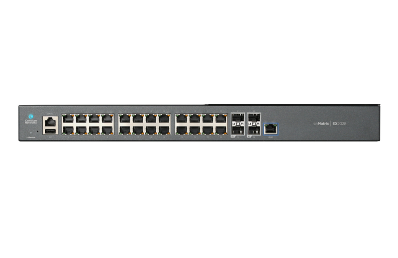 Cambium cnMatrix EX2028 28-Port Enterprise Cloud Managed Switch — Cambium Networks