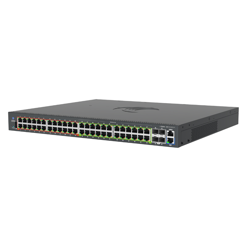 Cambium cnMatrix EX3052RM-P Intelligent Ethernet Switch with 2.5GbE PoE++ Access Ports and SFP28 Uplink Ports — Cambium Networks