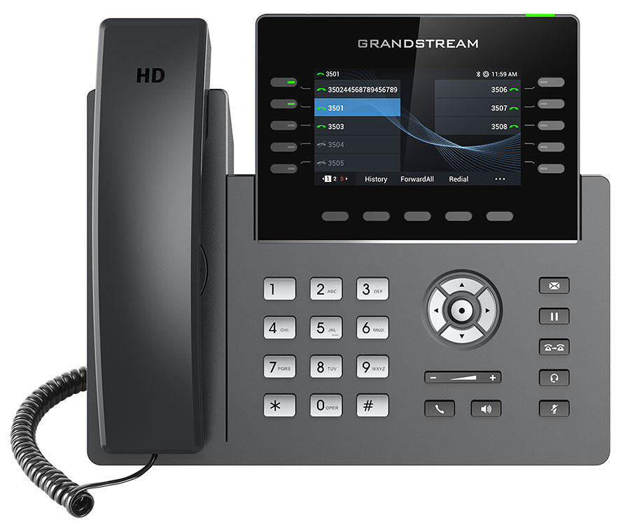 Grandstream GRP2615 10-line carrier-grade IP phone — Grandstream Networks