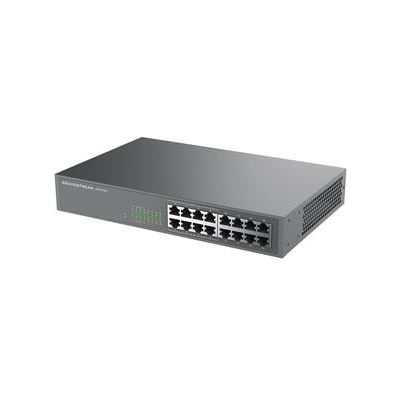 Grandstream GWN7702P 16 Port Gigabit Unmanaged Network Switch with 8 Ports PoE — Grandstream Networks