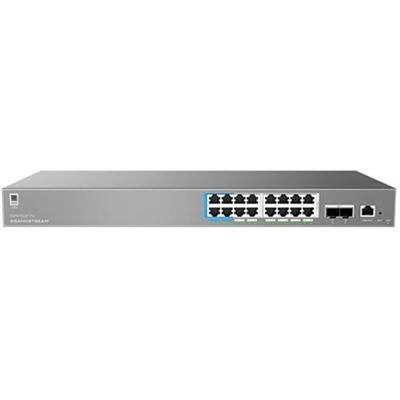 Grandstream GWN7802P Pro Enterprise Layer 2+ Managed 16 Port 250 Watt PoE++ Switch with 2 x SFP+ — Grandstream Networks