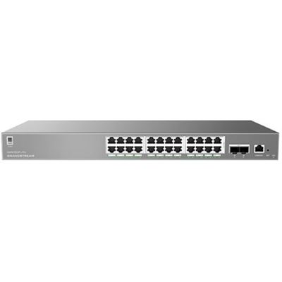 Grandstream GWN7803PL Enterprise Layer 2+ Managed 24 Port 250 Watt PoE+ Switch with 2 x SFP+ — Grandstream Networks