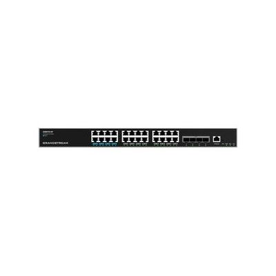 Grandstream GWN7813P Enterprise Layer 3 Managed PoE++ Network Switch with 24 x GigE and 4 x SFP+ — Grandstream Networks
