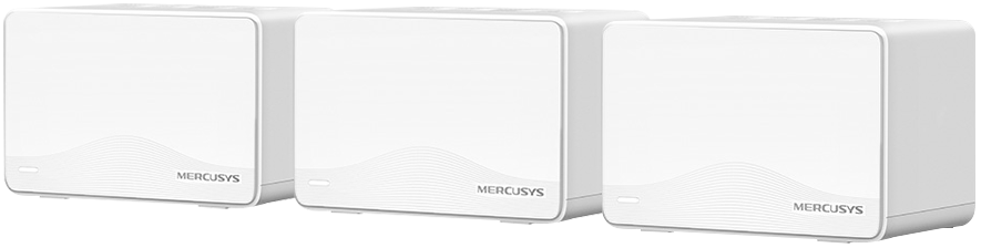 Mercusys Halo H25BE (3-pack) BE3600 Whole Home Mesh Wi-Fi 7 System — Mercusys