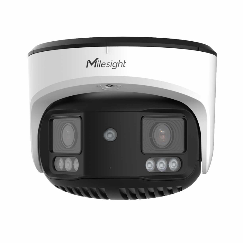 Milesight 4K NDAA AI TrueColor Dual-sensor 180° Panoramic Network Camera — Milesight