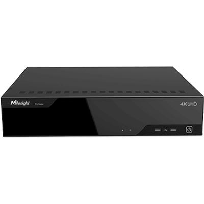 Milesight 4K 64 Channel Pro IP Camera Network Video Recorder LPR Camera Supported — Milesight