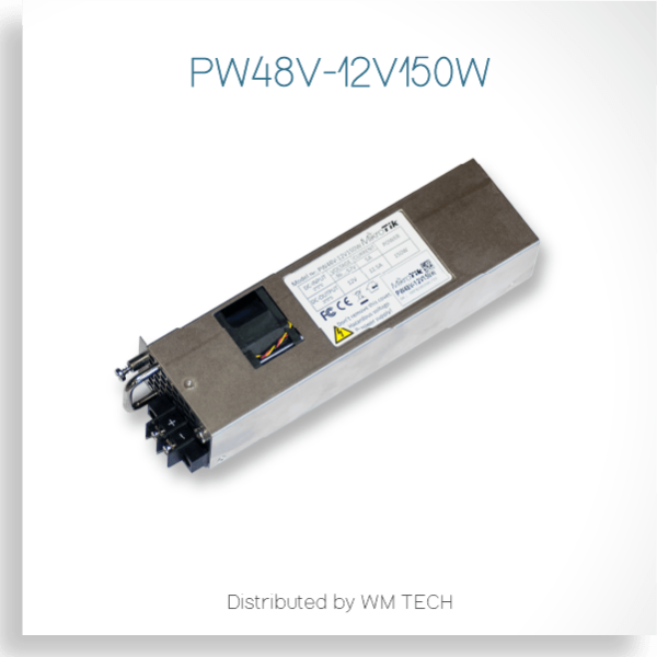 MikroTik Hot Swappable -48V DC Telco power supply for CCR1072 Router — MikroTik