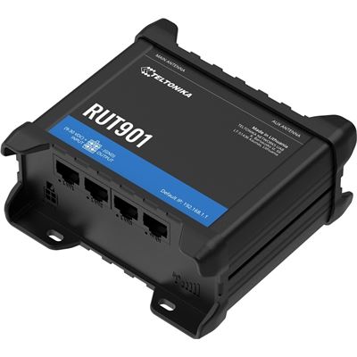 Teltonika RUT901 Dual SIM 4G/LTE Cat 4 Wi-Fi Router with IO and Ethernet — Teltonika