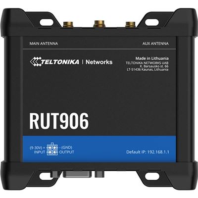 Teltonika RUT906 Dual SIM 4G/LTE Cat 4 Router with Serial, IO and Ethernet — Teltonika