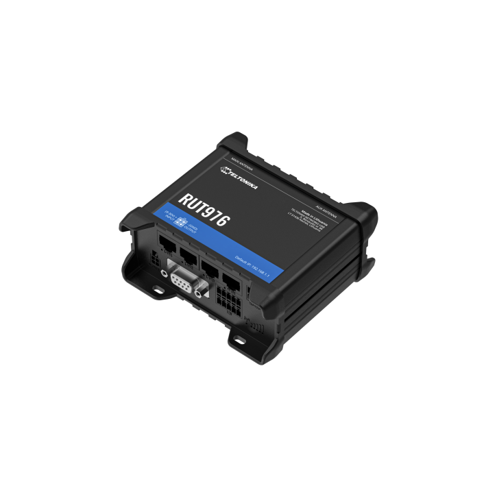 Teltonika RUT976 5G RedCap Cellular Router with Wi-Fi, GNSS and Serial interfaces — Teltonika