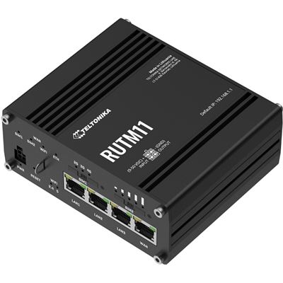Teltonika RUTM11 4G LTE Cat 6 Cellular Wi-Fi Router with Dual SIM and GNSS — Teltonika