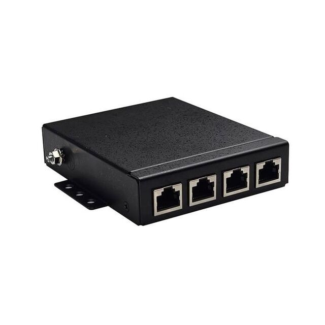 Tycon Systems 10G Ethernet 4 Port PoE Lightning/Surge Suppressor Protector — Tycon Systems
