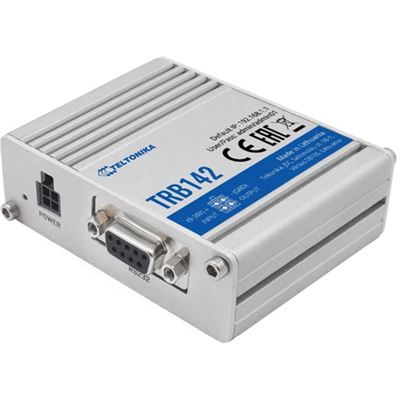 Teltonika TRB142 Industrial RS232 to 4G LTE IoT Cellular Gateway — Teltonika