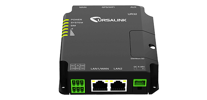 Milesight UR32 Industrial 3G/4G/LTE PoE DIN Mountable Router with I/O, Serial and Wi-Fi — Milesight Networks