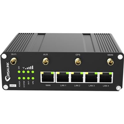 Ursalink UR35 Industrial 3G/4G/LTE PoE router with WiFi — Milesight Networks