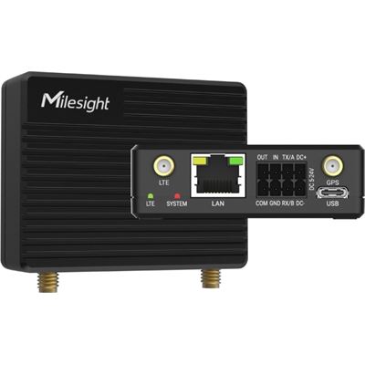 Milesight UR41 low power Mini Industrial 4G/LTE IoT Router with Serial and I/O — Milesight Networks