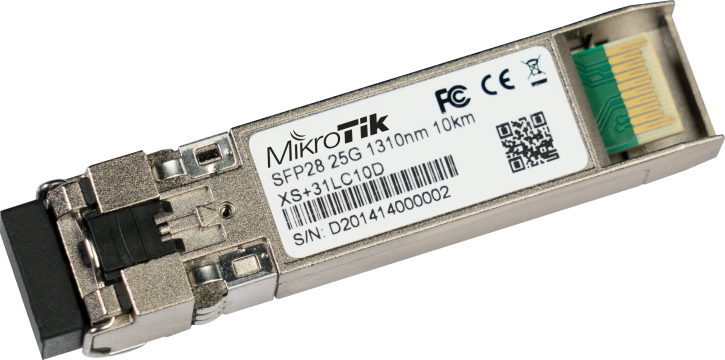 MikroTik Combined 1.25G SFP, 10G SFP+ and 25G SFP28 module — MikroTik