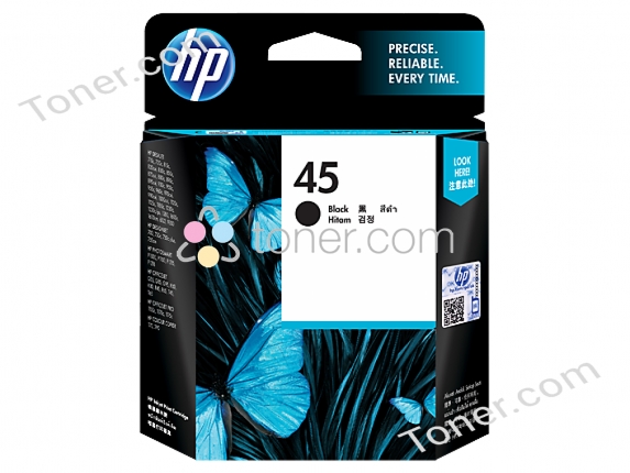HP 45 BLACK INK CART 51645AA — HP