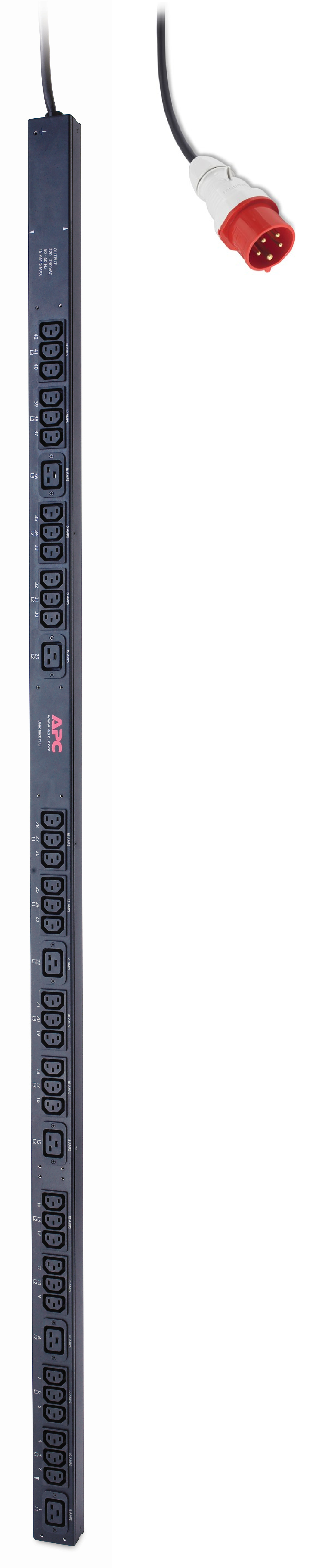 APC Rack PDU. Basic. Zero U. 11 kW. 230V. (3 — APC