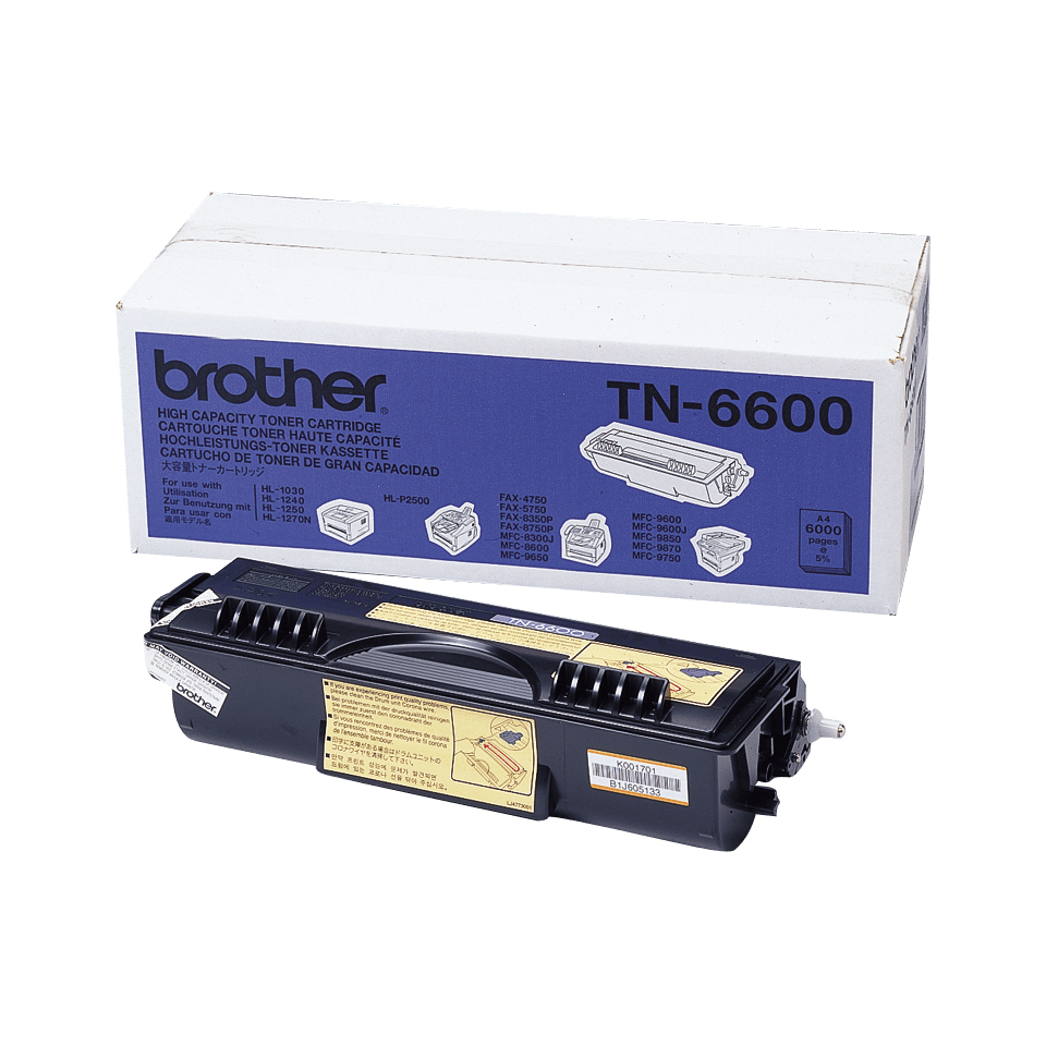 BROTHER TN-6600 High Yield toner — BROTHER