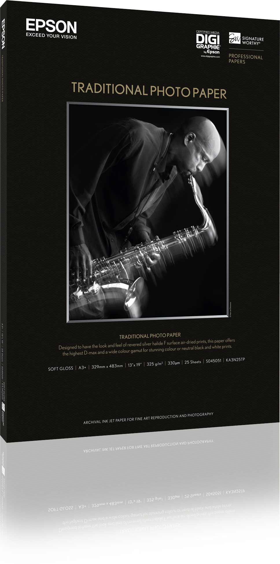 Epson S045053 24"x30" Trad Photo Paper 2 — EPSON