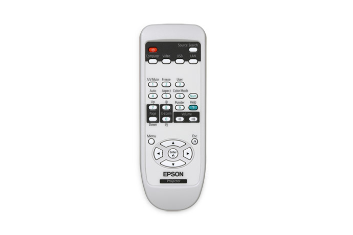 EPSON REMOTE FOR EB-450WE/450WI/455WI/460E — EPSON