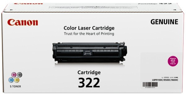 CANON CART322M MAGENTA CARTRIDGE — CANON
