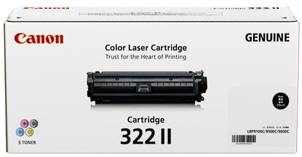 CANON CART322BKII HY BLACK CARTRIDGE — CANON