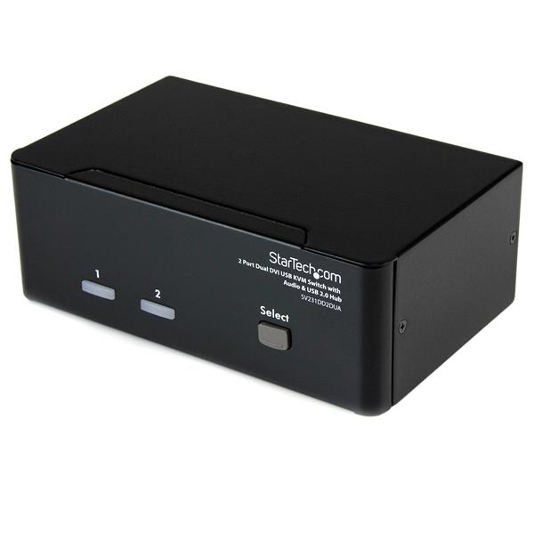 StarTech.com 2 Port Dual DVI USB KVM Switch — StarTech.com