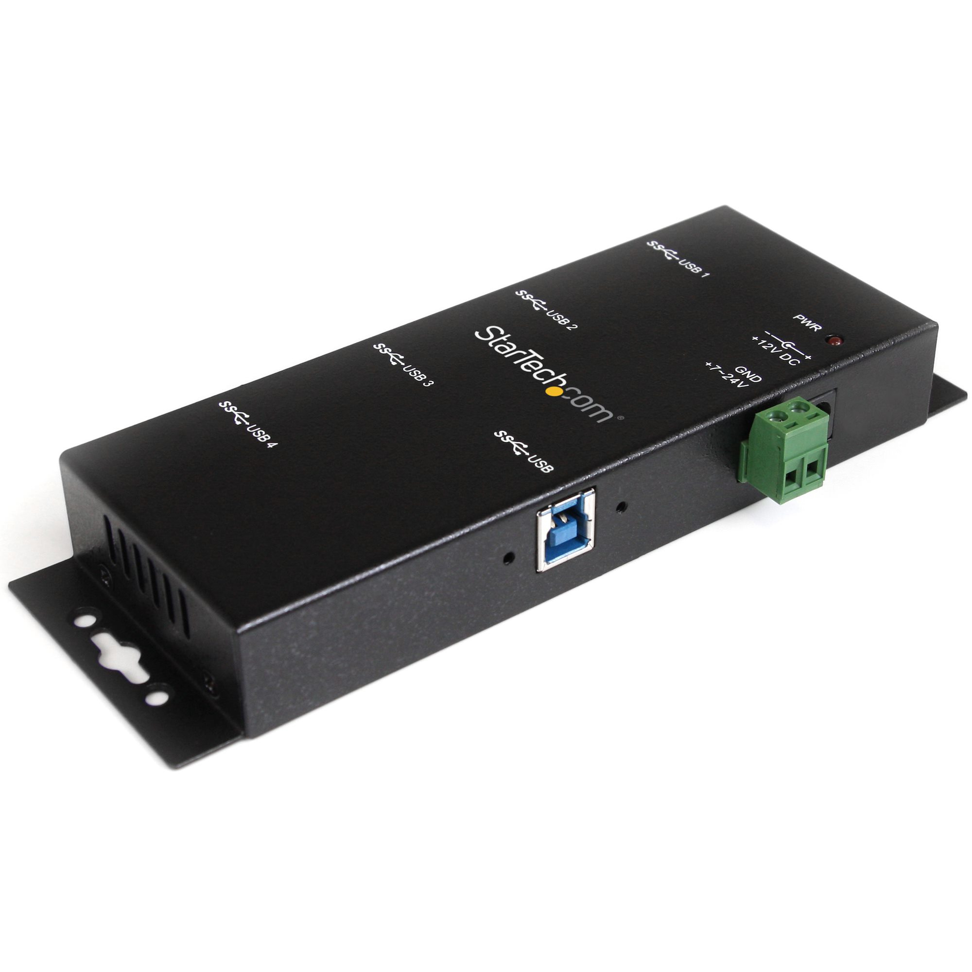 StarTech.com Mountable 4 Port Rugged USB 3.0 Hub — StarTech.com