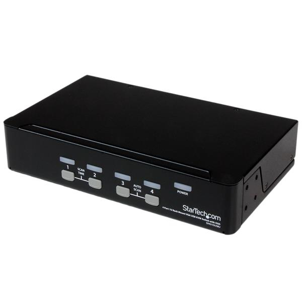 StarTech.com 4 Port 1U Rackmount USB KVM Switch — StarTech.com