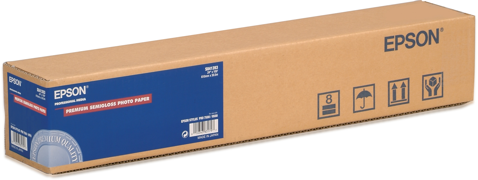 EPSON Premium Semigloss Photo Paper Roll 24IN — EPSON