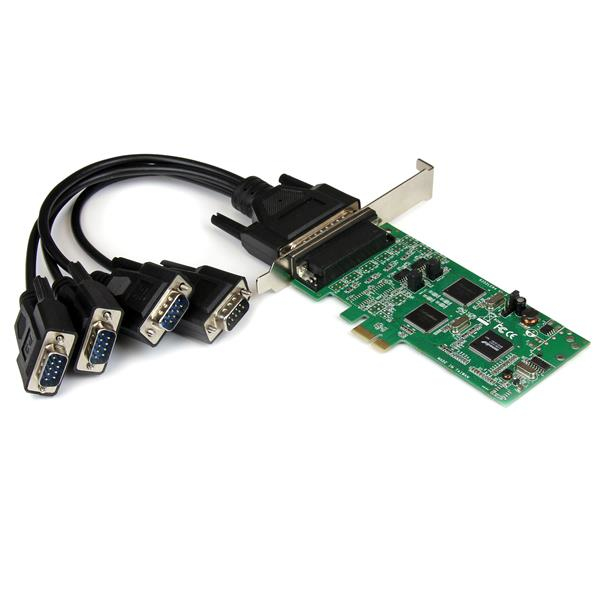 StarTech.com 4 Port RS232/422/485 PCIe Serial Card — StarTech.com