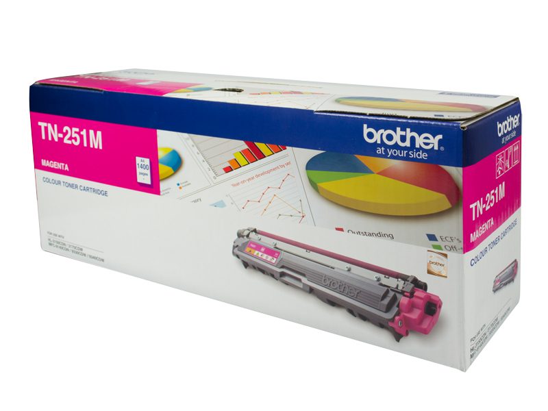 BROTHER TN251M Toner Magenta yield up to 1 400 p — BROTHER