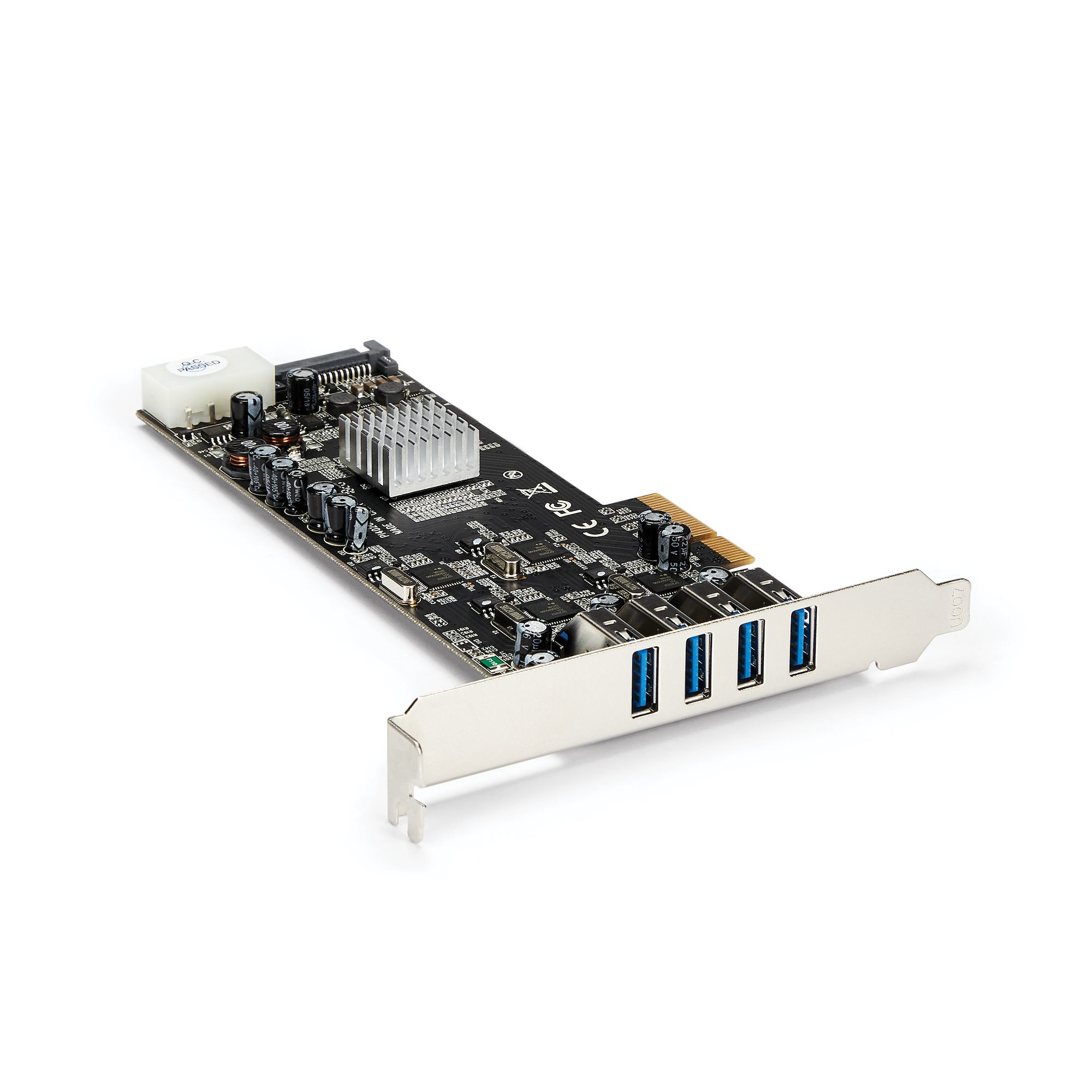 StarTech.com 4 Port Quad Bus PCIe USB 3 Card w/ UASP — StarTech.com