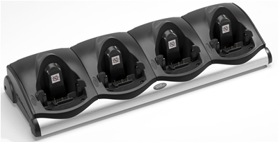 MOTOROLA 4 Slot Cradle charges 4 terminals only — MOTOROLA