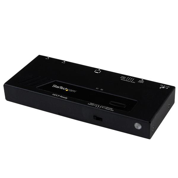 StarTech.com 2 Port HDMI Switch w/ Automatic Priority — StarTech.com