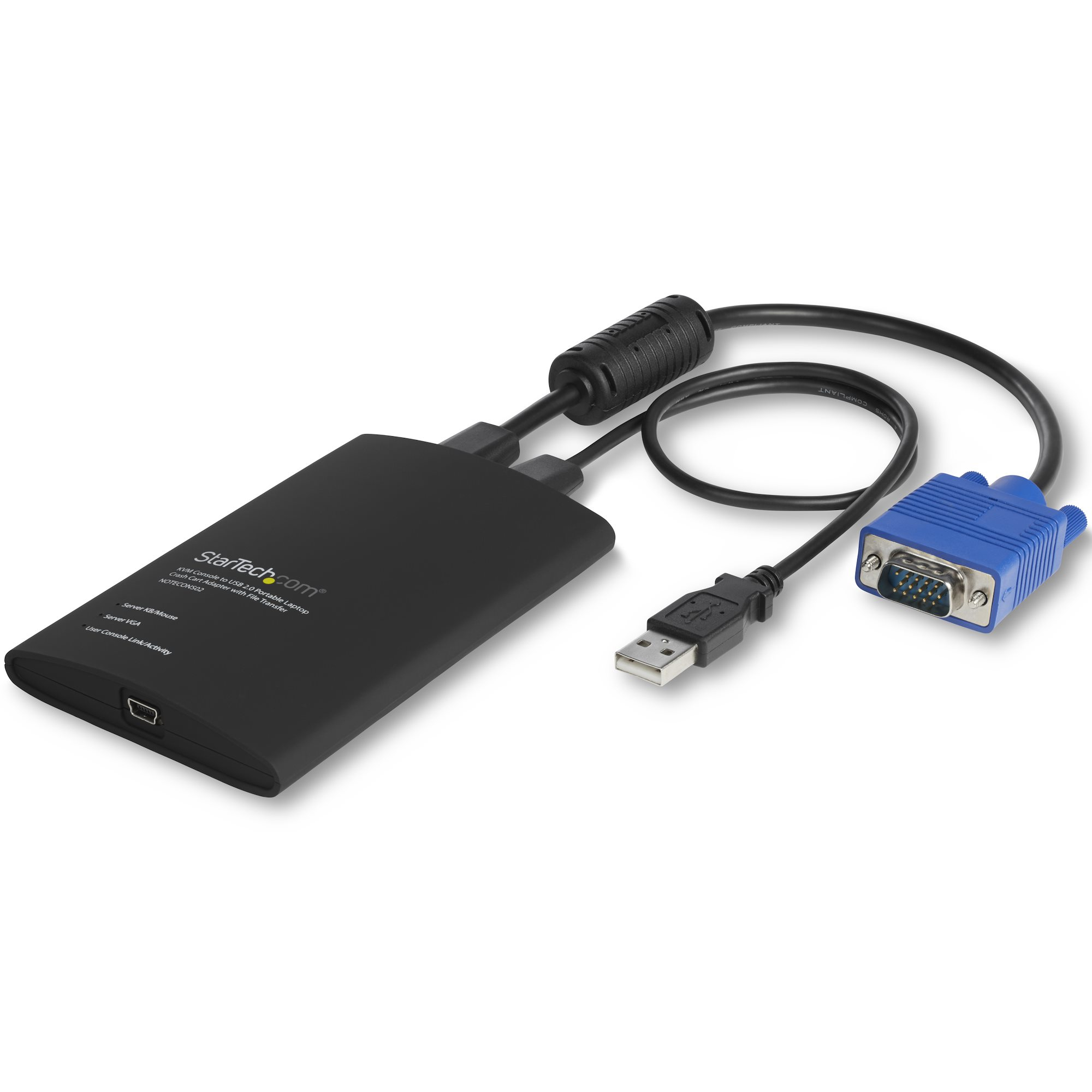StarTech.com KVM Portable Crash Cart w/ File Transfer — StarTech.com