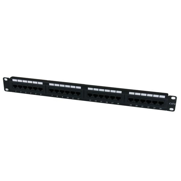 StarTech.com 24 Port 1U Rackmount Cat6 Patch Panel — StarTech.com