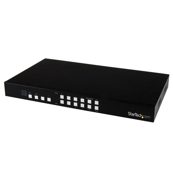 StarTech.com 4x4 HDMI Matrix Switch w/ PAP — StarTech.com