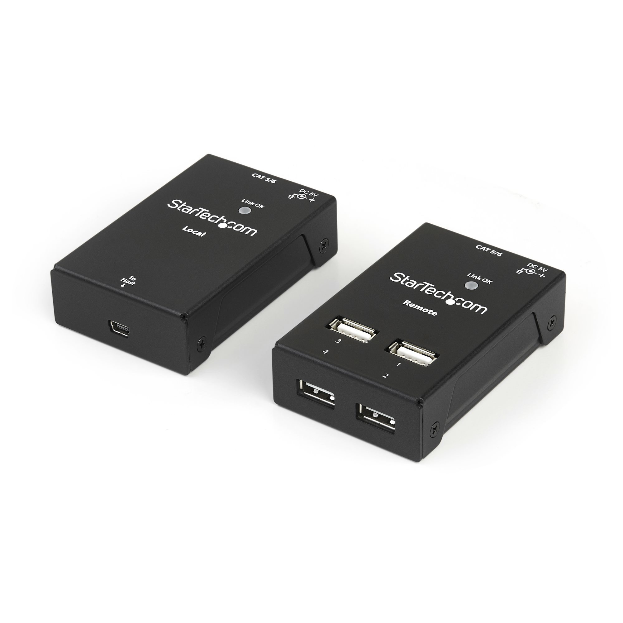 StarTech.com 4 Port USB 2.0-Over-Cat5-or-6 Extender — StarTech.com