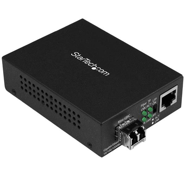 StarTech.com Fiber Media Converter- 850nm MM LC- 550m — StarTech.com