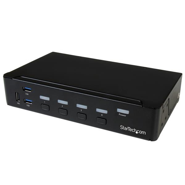 StarTech.com 4-Port DisplayPort KVM - USB 3.0 - 4K — StarTech.com