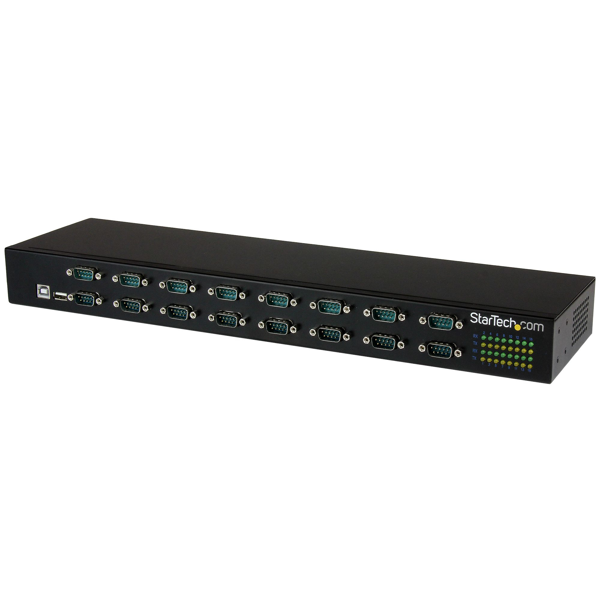 StarTech.com 16 Port USB to Serial RS232 Adapter Hub — StarTech.com