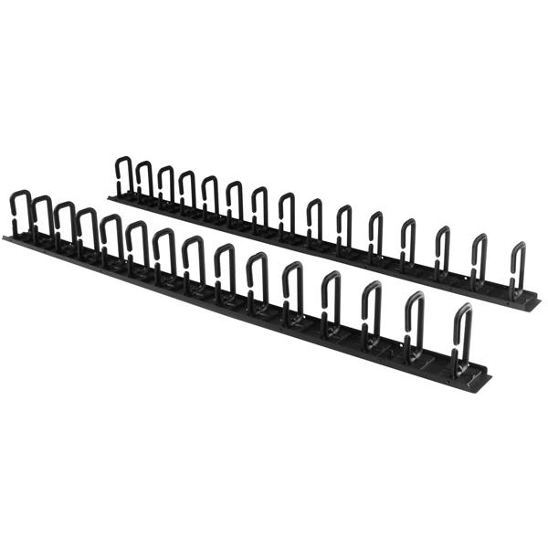 StarTech.com 6FT VERTICAL D-RING HOOK CABLE ORGANIZER — StarTech.com