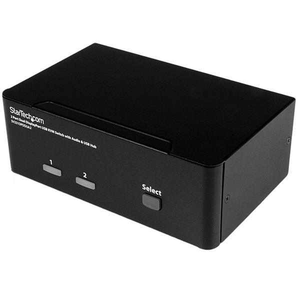StarTech.com 2 Port DisplayPort Dual-Monitor KVM - 4K — StarTech.com