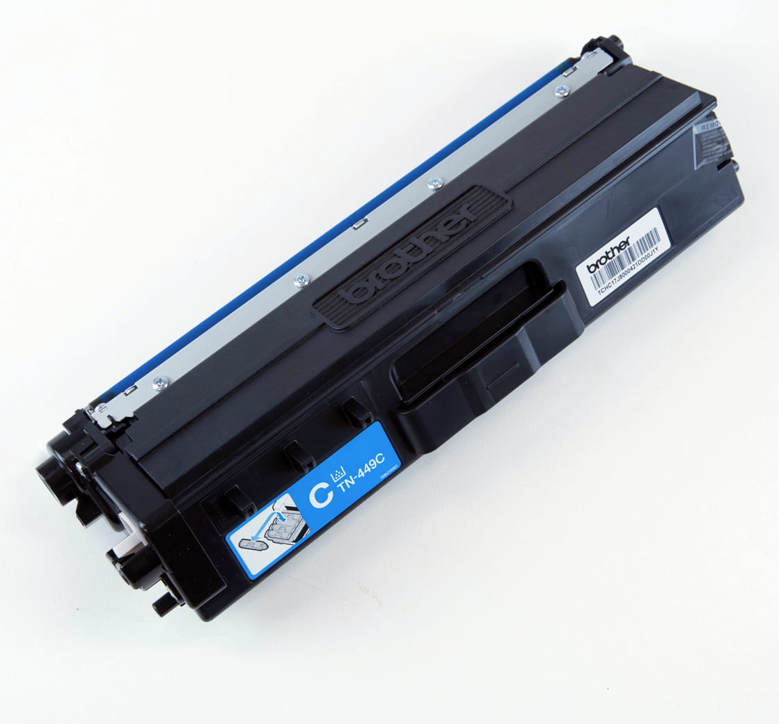 BROTHER TN449C TONER CYAN YIELD UP TO 9000 PAGES — BROTHER