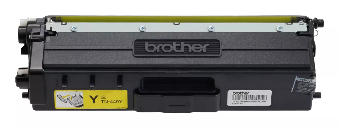 BROTHER TN449Y TONER YELLOW YIELD UP TO 9000 PG — BROTHER